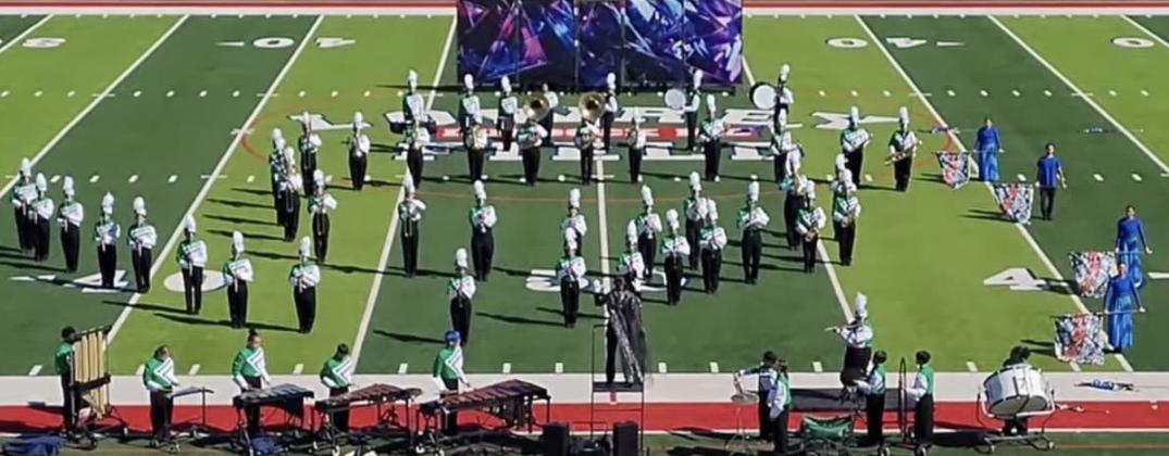 FLOYDADA COLLEGIATE HIGH SCHOOL Spirit of the Winds Band advanced to the Area contest with their “Break-through” show. | COURTESY PHOTO
