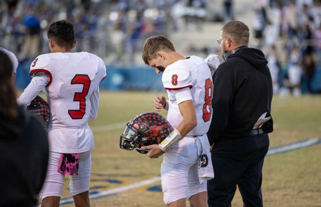 Longhorns handed first district loss by Hale Center, 27-21