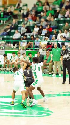 WHIRLWIND TRAP DEFENSE proved too much for the Antelopes Friday night. | KODIE FAIRCHILD