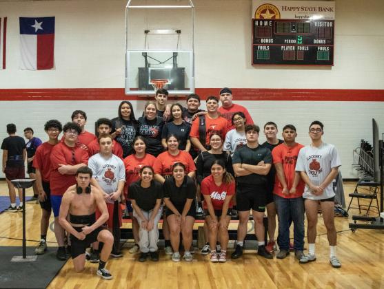 LOCKNEY MEET MONDAY Powerlifting has its small circle, and after Monday's meet in Lockney, it is evident that the circle is getting larger. | CERVANTES PHOTOGRAPHY