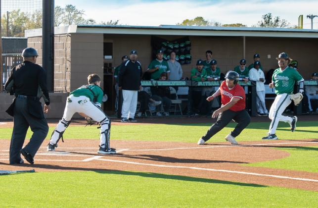 FLOYDADA PLAYOFF HUNT The Floydada Whirlwinds baseball team is in a tie for first place with both Wellington and Clarendon in the district standings.If the Whirlwinds can defeat both Wellington and Clarendon, they will be alone in first place with one game remaining on the schedule. But last week, they had to face crosscounty rival Lockney, defeating the Longhorns 11-1. SEE STORY, PAGE 4 | CERVANTES PHOTOGRAPHY