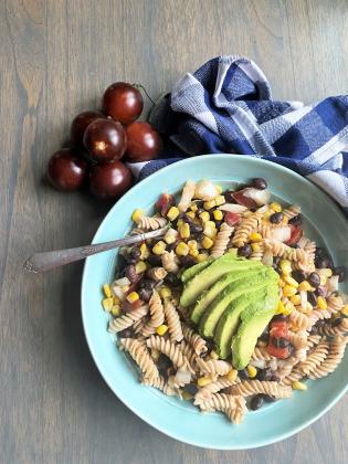 Southwestern Pasta Salad spices up eating light