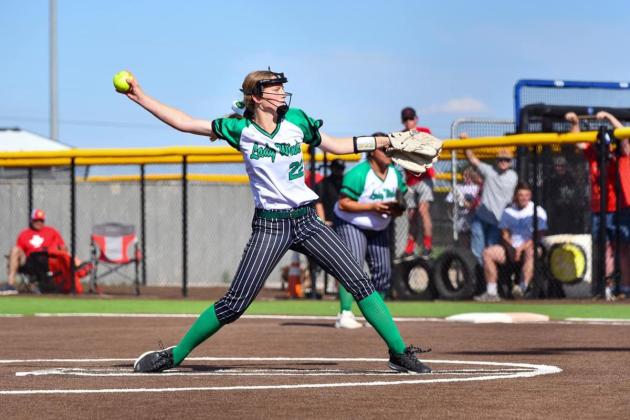 SEASON ENDS The Lady Winds’ softball season finished up in the regional semifinals for the third time in the past four years. | FLOYDADA HIGH SCHOOL YEARBOOK