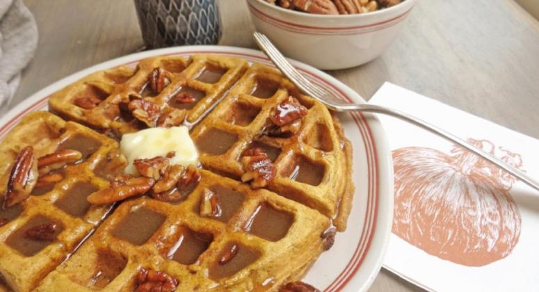 WAFFLE AND PANCAKE BATTERS are a snap to make at home out of ingredients you already have in the fridge and pantry— there’s no need for a special box of mix. | ANGELINA LaRUE PHOTO