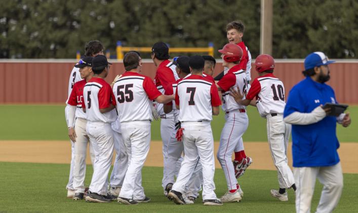 Lockney Baseball and Hale Center split series last week, each winning at home. Lockney baseball is now 1-3 in district play. In softball, the Lockney Lady Horns dropped both games in the Hale Center series and are now 0-8 in district play. MORE PHOTOS, PAGE 10 | FRED CERVANTES PHOTOS