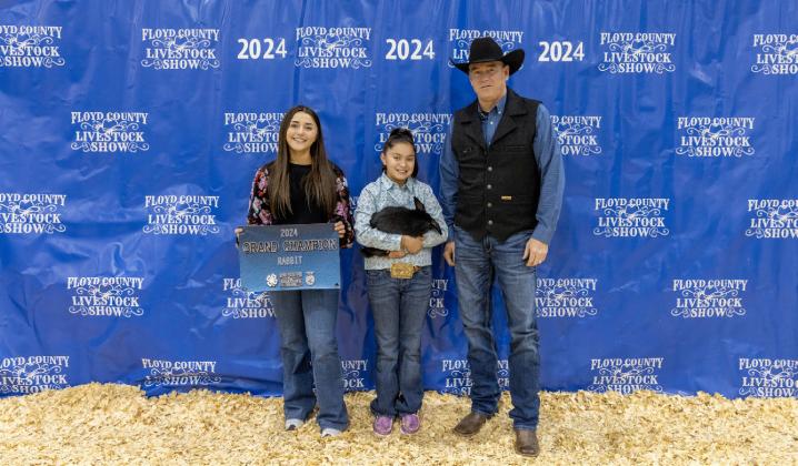 GRAND CHAMPION RABBIT (FANCY) LILLIAN LUNA