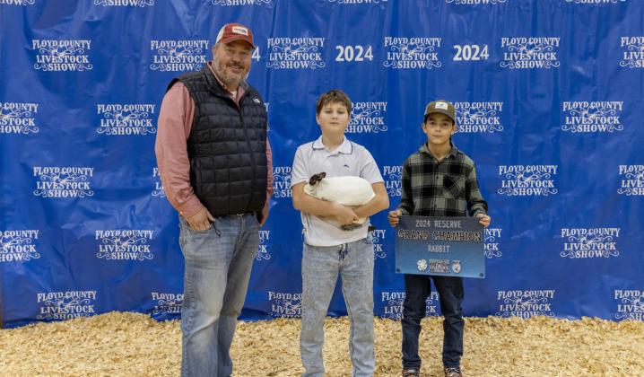 RESERVE GRAND CHAMPION RABBIT GAGE BAK ALL PHOTOGRAPHS BY CERVANTES PHOTOGRAPHY