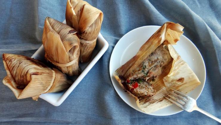 TAMALE TIME Tamale ingredients and techniques may vary from cook to cook, but according to one expert, the essential ingredients are lots of love and lots of patience. | ANGELINA LaRUE PHOTO