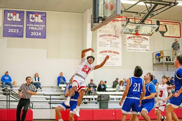 LONGHORN LOSSES The Lady Horns traveled to Farwell Jan. 10, taking a tough loss in a non-league game, 89–24. The following day the Longhorns played Farwell at home, taking it on the chin, 27–101. | CERVANTES PHOTOGRAPHY