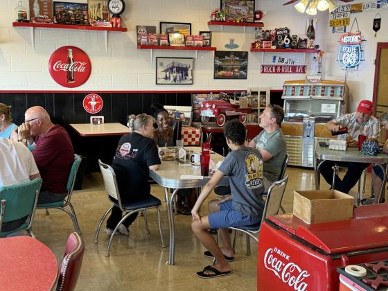 SPOTLIGHT ON ROUTE 66 IN TEXAS