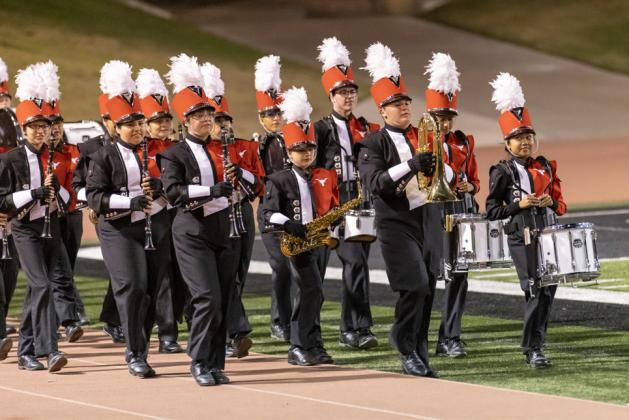 Lockney marching band qualifies for State Competition