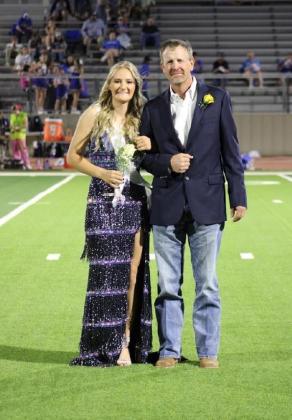 1st runner-up, Kirsten Pyle and parent Jason Pyle
