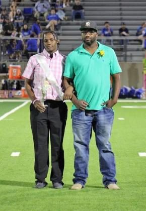 Soriah Wickware and parent Jermaine Wickware