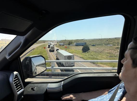 A JULY MIDAFTERNOON is not the time to idle for miles in an I-40 traffic jam. We bypassed that stretch of Route 66 instead. | THE TEXAS SPUR