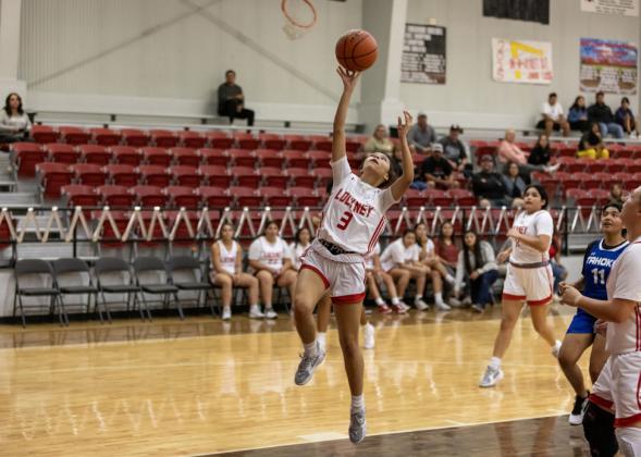 Lockney Girls Basketball, first game vs. Tahoka
