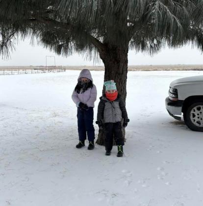SPOTLIGHT ON SNOW DAY IN FLOYDADA