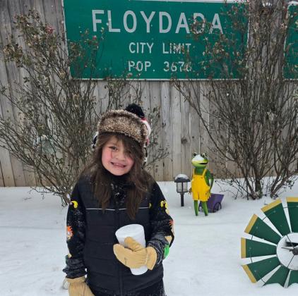 SPOTLIGHT ON SNOW DAY IN FLOYDADA