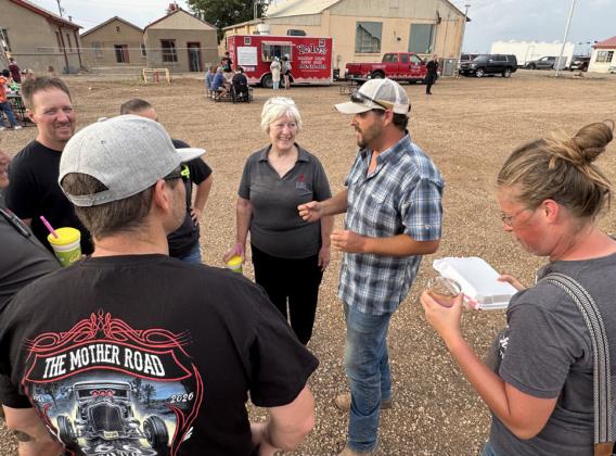NEW HELIUM PLANT OWNERS Daniel and Megan Rosenbach (at right) have invested a year of sweat equity—and cash and ingenuity—in repurposing the industrial facility. | TEXAS SPUR