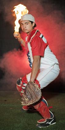 ANDREW BUSTILLOS, SENIOR HONORABLE MENTION CATCHER