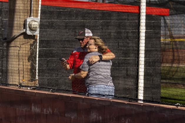 PARENTS CELEBRATE DYLLAN THIEBAUD’S 100TH STRIKEOUT OF THE SEASON