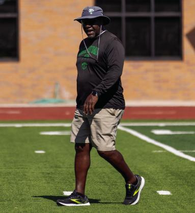 WINDS SCRIMMAGE In the sweltering afternoon heat the Whirlwinds hosted the Farwell Steers for their first scrimmage last week. | CERVANTES PHOTOGRAPHY