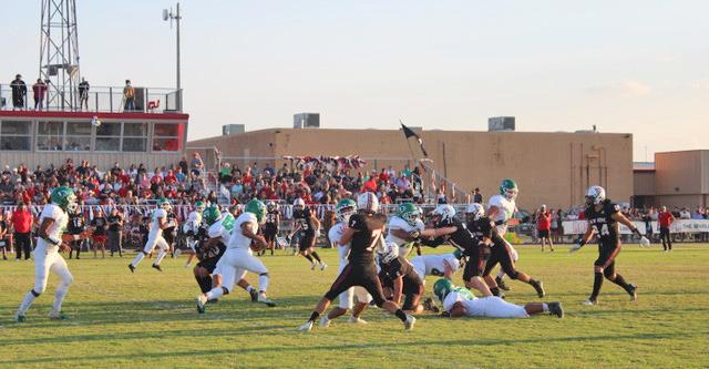 LEOPARDS LED The Floydada Whirlwinds lost a tough one against New Home. MORE PHOTOS, PAGE 8 | FCISD KALISSIA HINSON PHOTO
