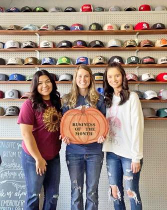 Nutthouse Designs named Floydada Chamber Business of the Month