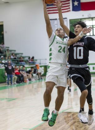 FLOYDADA VS. LOCKNEY BASKETBALL SCORES In high school basketball November 25 the Floydada Lady Winds took a 66-17 over the Lady Horns (photos on this page, while the Floydada Whirlwinds won 82-54 over the Longhorns (photos on page 5). | CERVANTES PHOTOGRAPHY