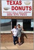 SWEET DEAL Texas Donuts was chosen as the Floydada Chamber’s August Business of the Month. Shown, from left, are Cindy Ibarra and Sue Mao.