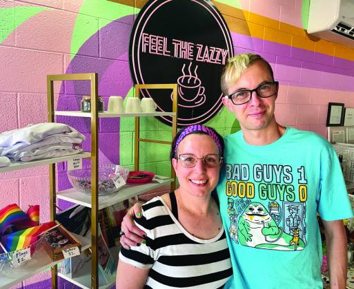 ZAZZY’S CAFÉ OWNERS Julie Tuttle and Dallas Anderson were featured on an episode of HGTV’s Home Town Takeover with a delightful renovation and rebranding of their business. establishment. | THE TEXAS SPUR
