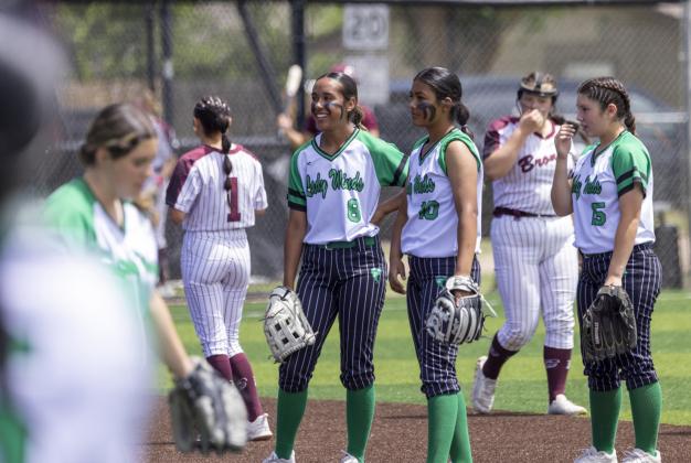 X- Freshman, Jenna Martinez, Bella Perez, Karah Cavazos