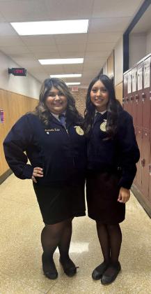 Lockney competes in District FFA