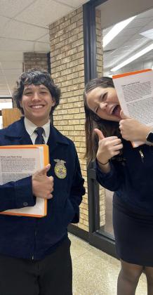 Lockney competes in District FFA