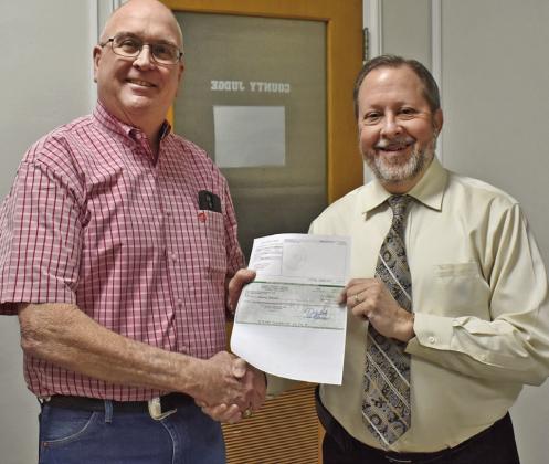 Floyd Co. donates to Mangold