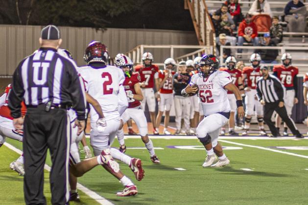 Lockney football falls to Gruver in playoff