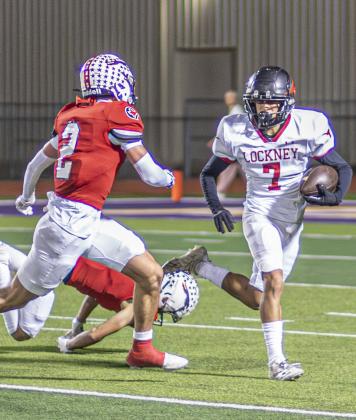 Lockney football falls to Gruver in playoff