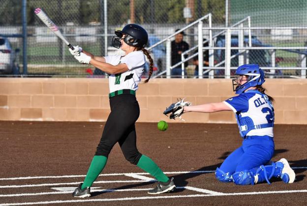 Pyle throws perfect game in Lady Winds’ win over Olton March 19, 18-0
