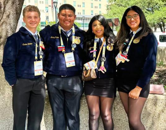 SPOTLIGHT ON FLOYD CO. FFA AT STATE CONVENTION