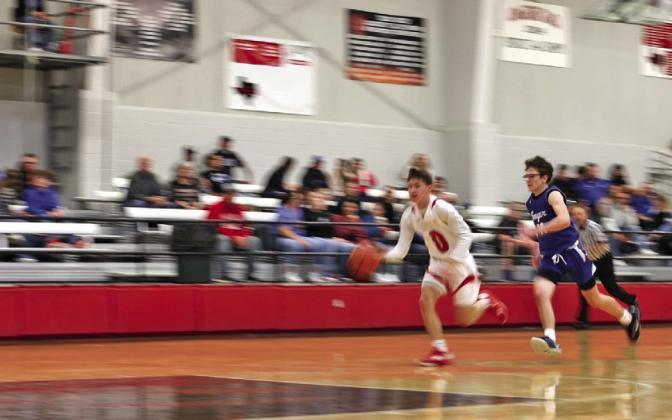 Lockney boys vs. Smyer, Dyllan Thiebaud