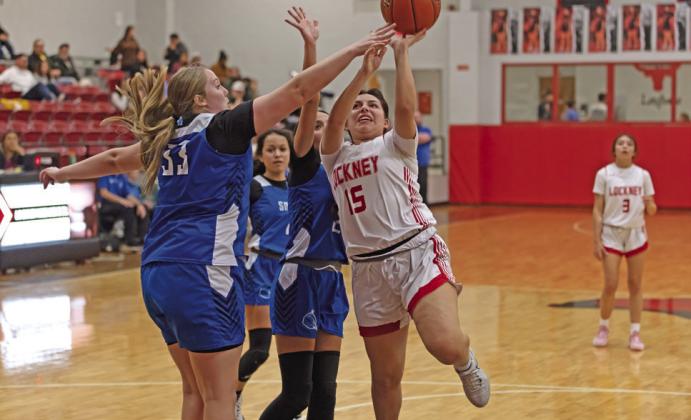 Lockney girls vs. Smyer, Anyaleigh Tambunga