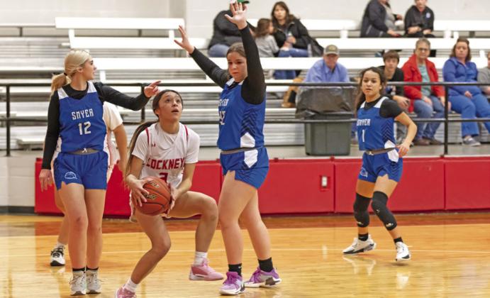 Lockney girls vs. Smyer, Nadia Perez