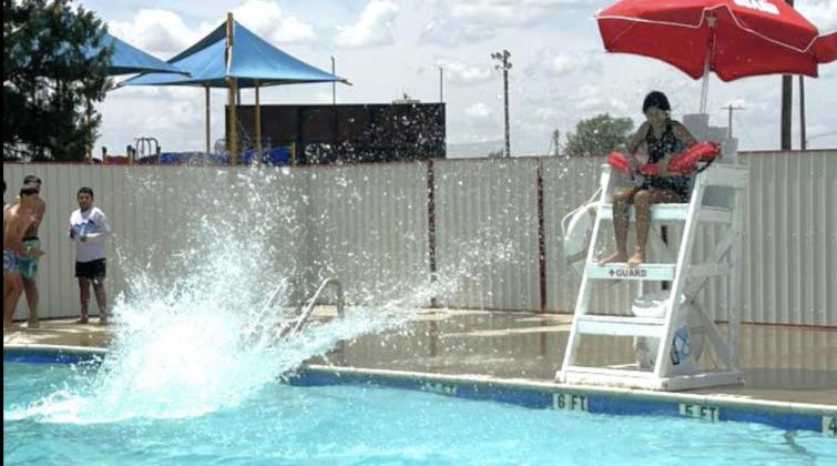 PLUNGE IN As part of the Lockney’s July 22 KCBD Community Coverage celebration, the City of Lockney has made admission to the pool free from 4 to 8 p.m. | COURTESY PHOTO
