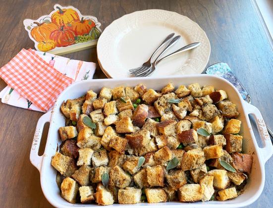 TWIST ON TRADITION This combo creates a nice way to serve a casserole that encompasses some of the traditional, seasonal favorites in a new mix. | ANGELINA LARUE PHOTO
