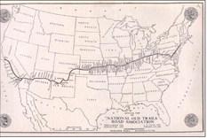 THE NATIONAL OLD TRAILS ROAD, a precursor to Route 66 from 1912 to 1926, followed the course of the National Road in the east and railroads and Indian trails in the west for more than 3,000 miles coast to coast. | WIKIPEDIA