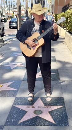 TAKE ME HOME Fans of John Denver—like Barbara—know that the singer-songwriter’s life journey took him from his birthplace in New Mexico, to Fort Worth and Lubbock, Texas, to Aspen, Colorado and ultimately to his final day, in California—but finding his star on the HollywoodWalk of Fame right beside where we’d parked our car was a song-worthy moment of serendipity. Just substitute“California”for“West Virginia” in the famous song; the syllables work perfectly.