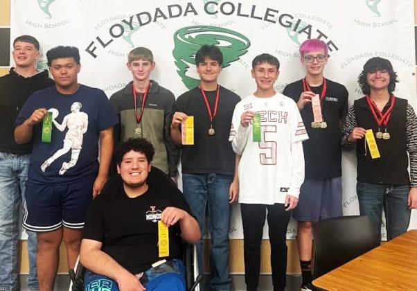Floydada Collegiate High School UIL students compete at Fall Fandango