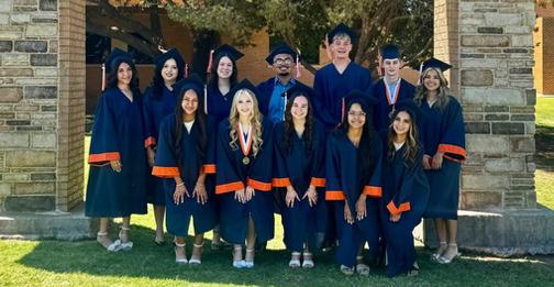 Cohorts graduated in May 2026 with CTE certifications (above) and South Plains College degrees (below). | COURTESY PHOTOS