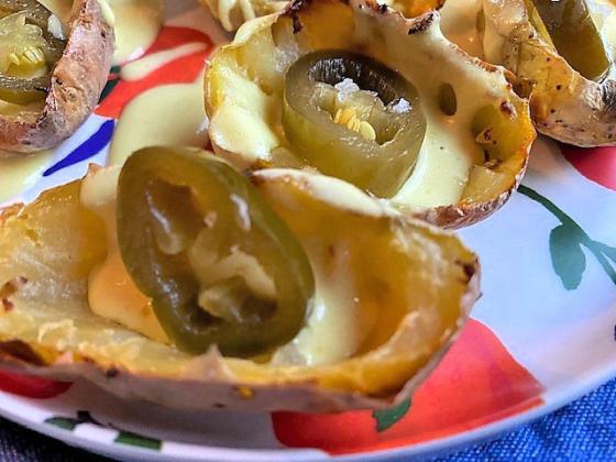 CHEESE, PLEASE This crispy on the edges, cheese-filled delight has always been every bit as good as its nacho cousin—but now it can be made daity-free. | ANGELINA LARUE PHOTO