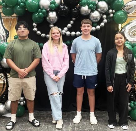 JUNIOR CLASS President: Brody Hughes VP: Marty Riojas Secretary: Brittany Machado Treasurer: Payten Shuping