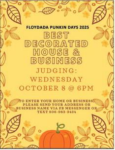 Floydada to celebrate 38th Annual Punkin Days Oct. 11
